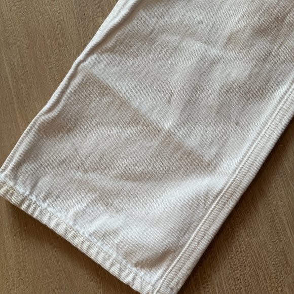 Citizens of Humanity White Daphne High-Rise Stovepipe Jeans - Picture 11 of 11